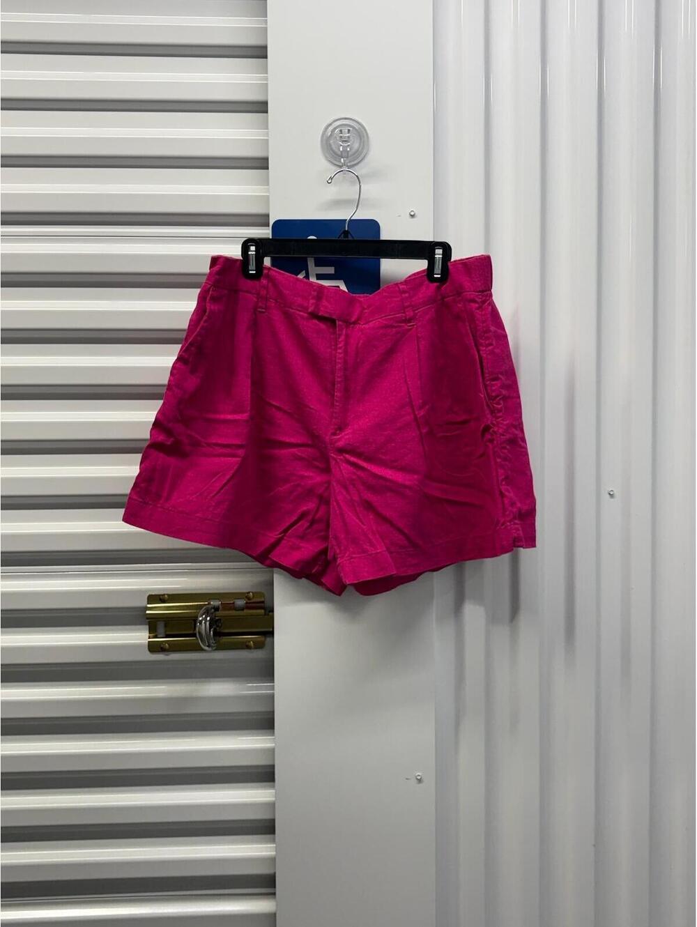 A New Day Women’s Size 16 A New Day Pink Linen Blend Shorts